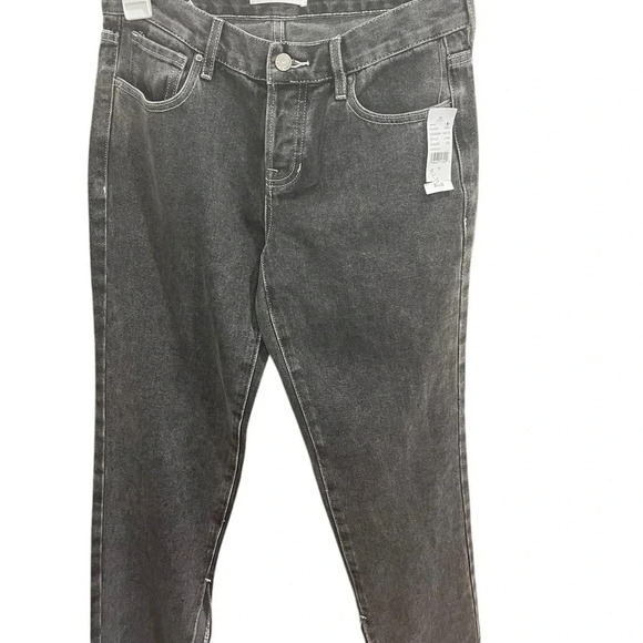 NWT PacSun Laya II Jean Size 26 Washed Black High Waisted 100% Cotton - Picture 2 of 12